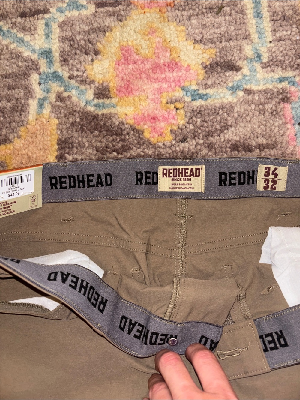RedHead Men's Soft Shell Pants - Picture 3 of 4